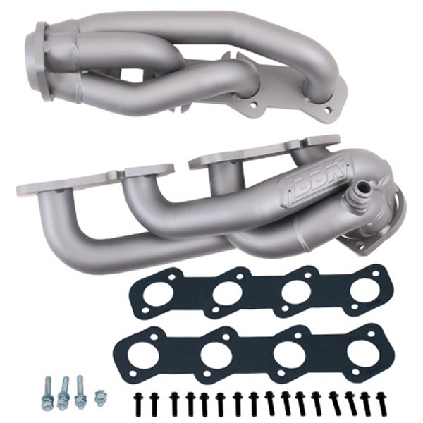 97-03 フォード  Fシリーズ Truck 4.6 Shorty Tuned Length Exhaust Headers - 1-5/8 Titanium Ceramic
