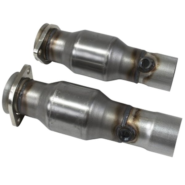 16-20 シボレー カマロ SS Short Mid Pipe Kit w/High Flow Cats (For 4044/40440)