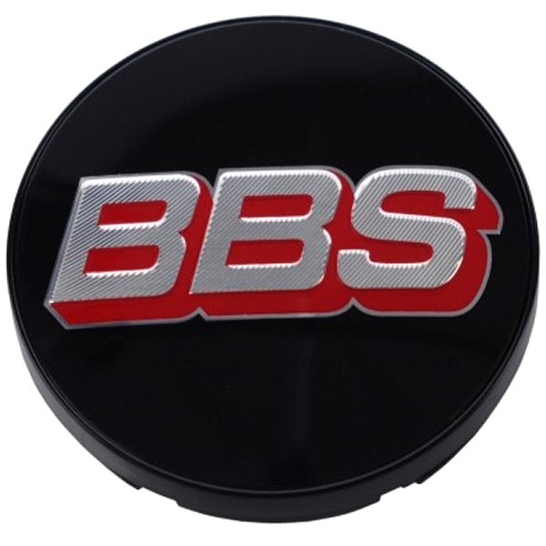 Center Cap 56mm Black/Silver/Red
