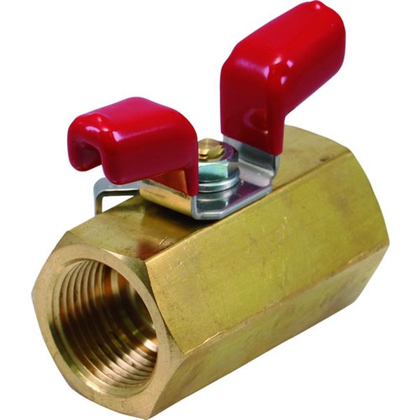 BBS22025RC 216-2684  黄銅製ボールバルブ(ウイングハンドル)