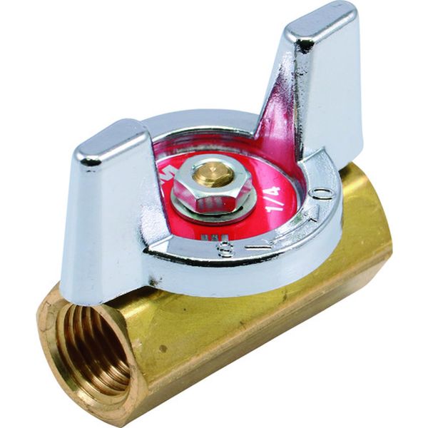 BBS7715RC 216-2690  黄銅製ボールバルブ(蝶ハンドル)