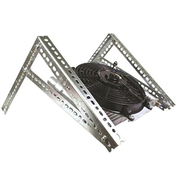 Xtruded Trans Oil Cooler - 1/2 inch Cooler Lines