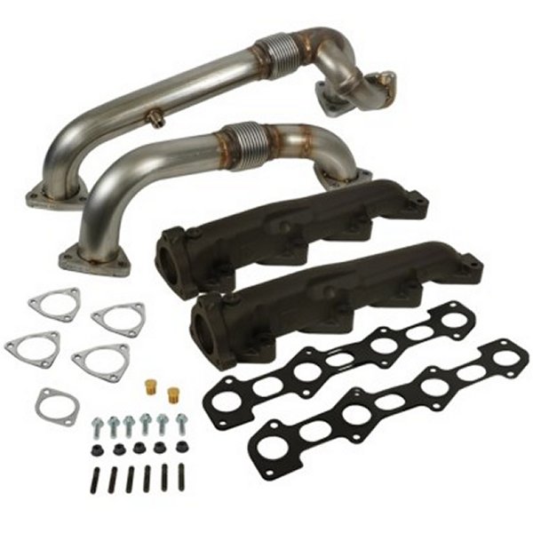 08-10 フォード  F-250/F-350/F-450/F-550 Powerstroke 6.4L Up Pipes Kit w/Manifold Set