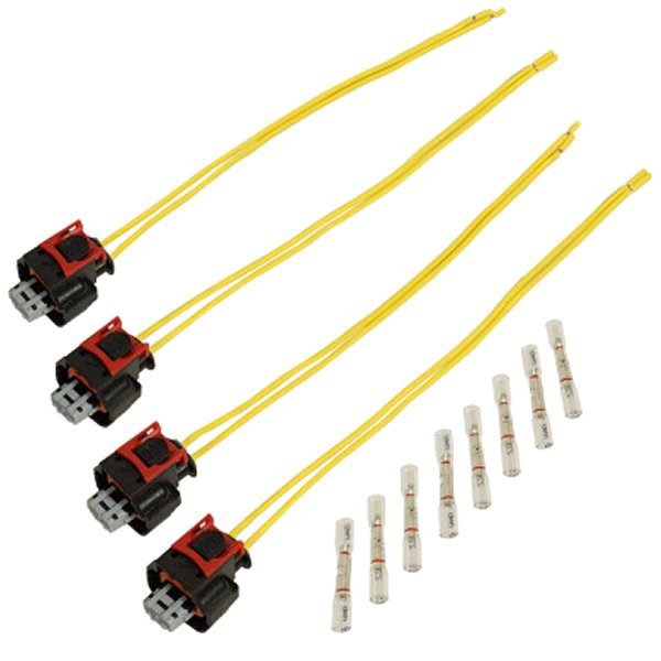2017+ Chevy/GM L5P インジェクター Connector Pigtail Kit - 4 Pack