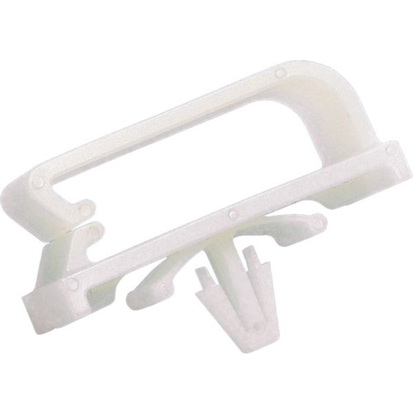 固定具 コードクリップ 押し込みタイプ ナチュラル (50個入)