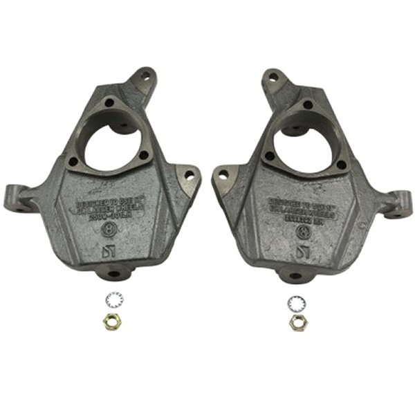 DROP SPINDLE SET 99-06 GM 1500 ALL -17inch+ RIMS