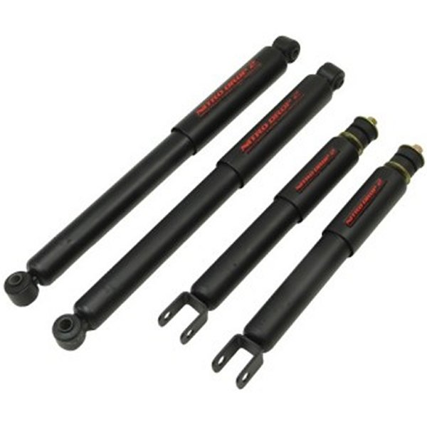 99-06 GMC Sierra 1500 / シボレー Silverado 1500 Nitro Drop 2 Shock Absorber Set