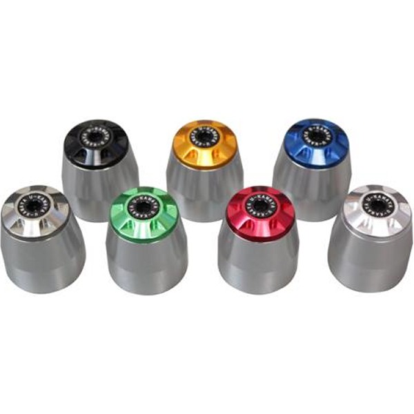 アルミビレット バーエンド φ22ハンドルバー 汎用品