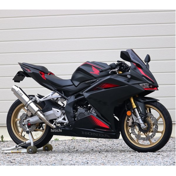 スリップオンマフラー ラウンド JMCA認証 20年-22年 CBR250RR ステンレス