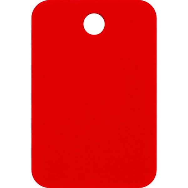 番号札 四角 大 赤 (25枚入)