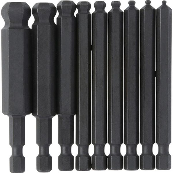 ボンダス ボールポイント・パワービット セット9本組(2-12mm)