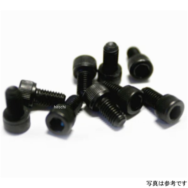Big Gun 1/4x20 End Tip Allen スクリューs (4 pk) ソケット Head (ブラック)