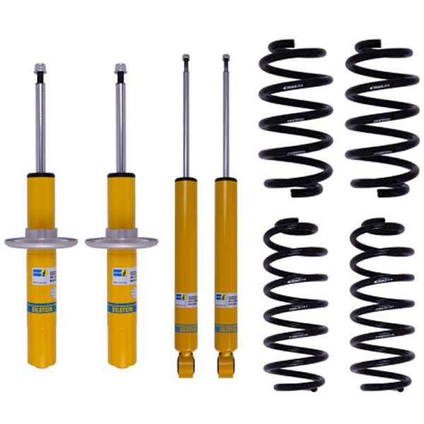 B12 2009 Audi A4 Quattro Base フロント and リア Suspension Kit