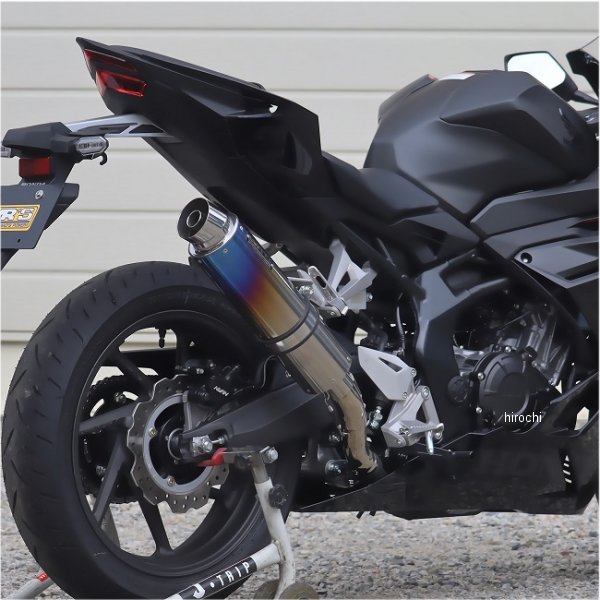 ラウンド スリップオンマフラー 23年- CBR250RR 焼き色チタンサイレンサー