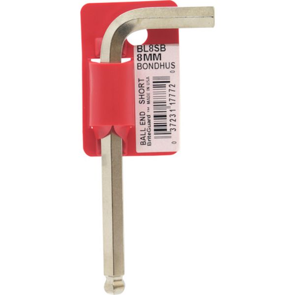 ボールポイント・L-レンチ ショート メッキ 8mm