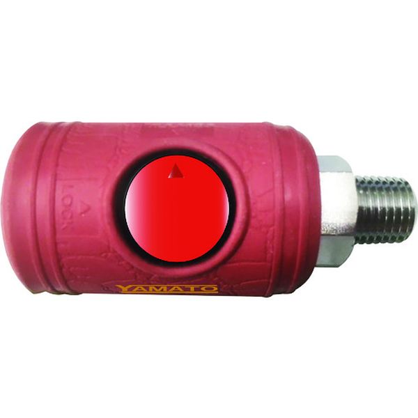 ボタン式カップリングソケット