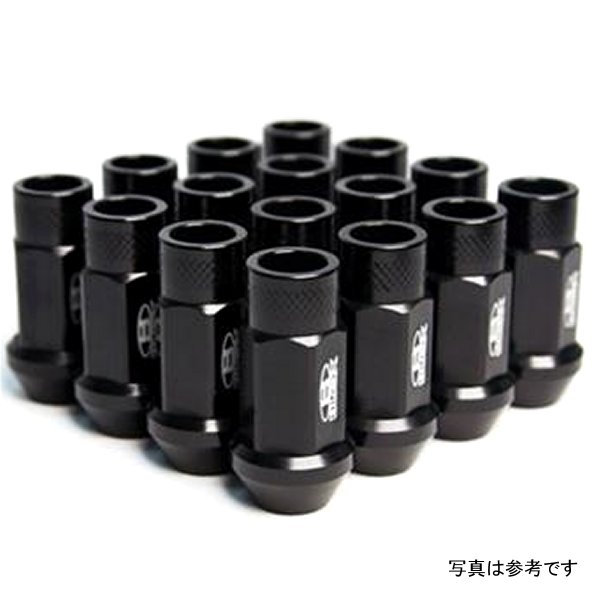 Streetシリーズ Forged Lug Nuts ブラック 12 x 1.25mm - Single piece