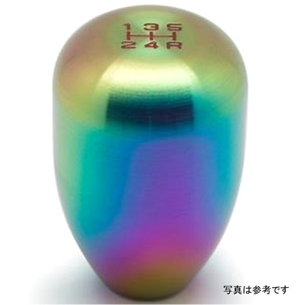 6-Speed Billet シフトノブ - Neo Finish 10x1.5mm