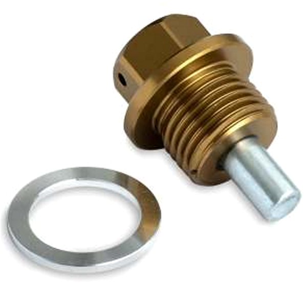 Titanium Magnetic Oil Drain Plug - スバル M16X1.5 Fa20