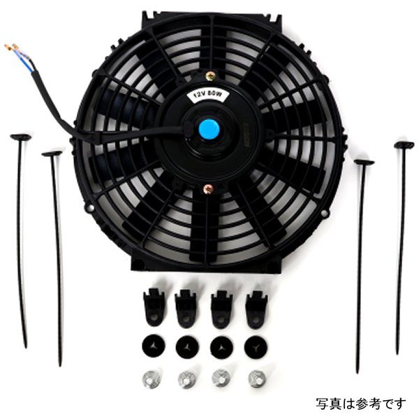 10inch Electric Slim Fan ブラック