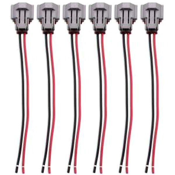 Injector Pigtail Denso Female - Set Of 6