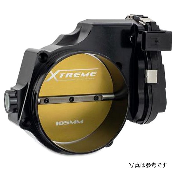 2015+ Dodge Hellcat / Jeep Trackhawk 6.2L 105mm Electronic Billet スロットルボディ ブラック