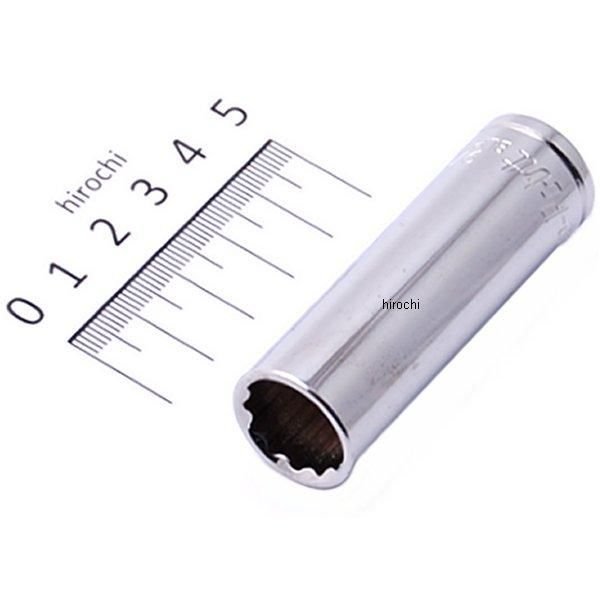 ブルーポイント 3/8インチ ドライブ ディープ ソケット インチサイズ 9/16インチ 長さ 2-17/32インチ