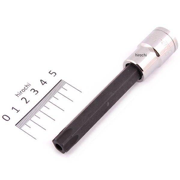 ブルーポイント 1/2インチ トルクス タンパー ドライバー ソケット ロング T60 長さ4-5/8インチ