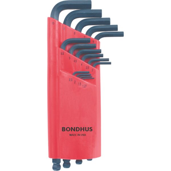 ボールポイント・L-レンチ ロング セット15本組(1.27-10mm)