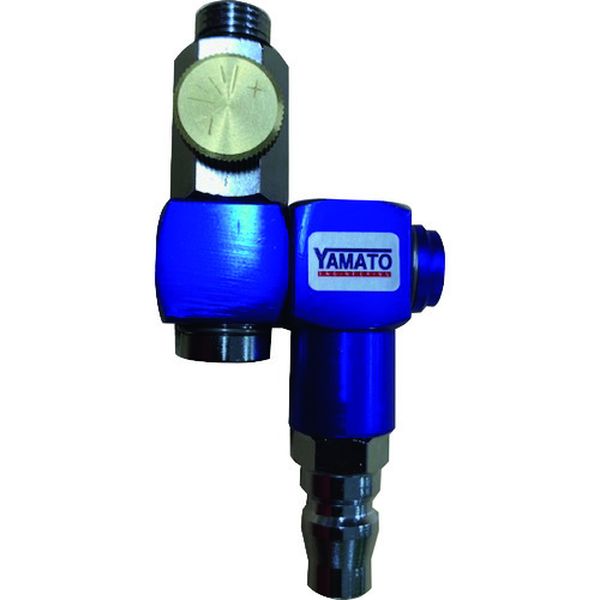 流量調整付きスイベルコネクタプラグ