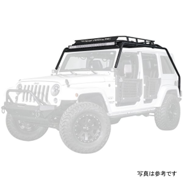 4x4 07-18 Jeep ラングラー JK Windshield Light Bar