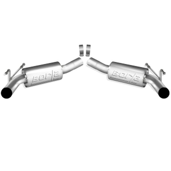 10-11 Chevy カマロ SS Coupe/Convertible 6.2L 8cyl SS S-Type Exhaust (REAR SECTION ONLY)