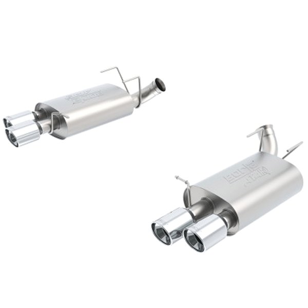 13-14 Mustang Shelby GT500 GT 5.8L V8 RWD Dual Split リア Exit ATAK Exhaust リア Section Only