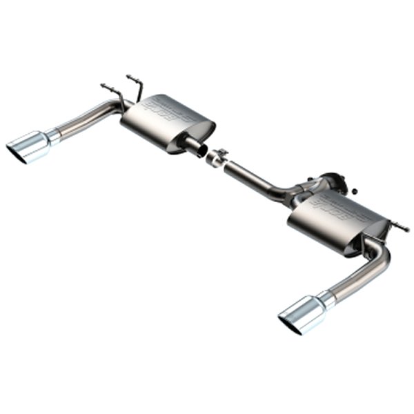 19-23 マツダ 3 NA / 21年-23年 マツダ 3 Turbo S-Type Axle Back Exhaust w/ 4in Tips