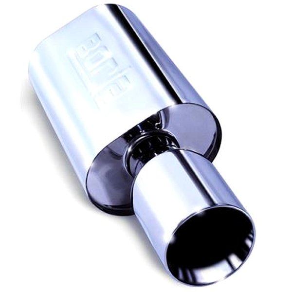 Wailtail Oval 2-1/4in x 5in Side Round Out Boomer Muffler