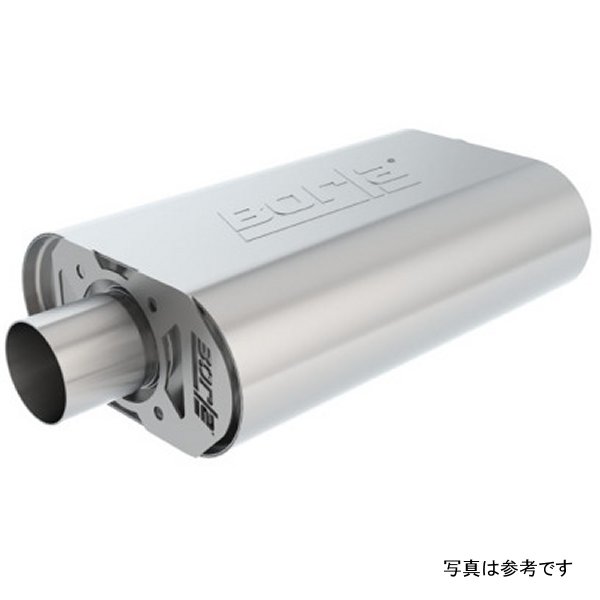 CrateMuffler SBF 289/302 2.5 inch Offset/Center 14in x 4.35in x 9in オーバルマフラー