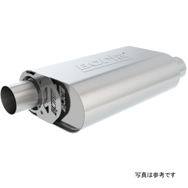 CrateMuffler SBC Hot 350/383 3inch Offset/Offset 14in x 4.35in x 9in オーバルマフラー