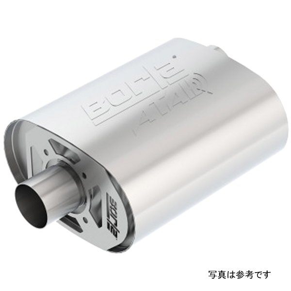 CrateMuffler フォード  5.0L Coyote ATAK 2.5in Offset/Center 12in x 6in x 10.34in Muffler