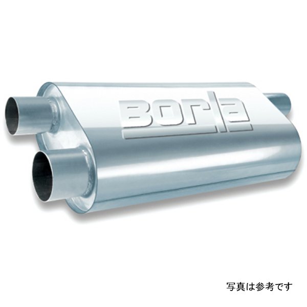 Universal Oval Transverse 2.5in Inlet/Outlet 19in x 10.25in x 5.5in Turbo XL Muffler