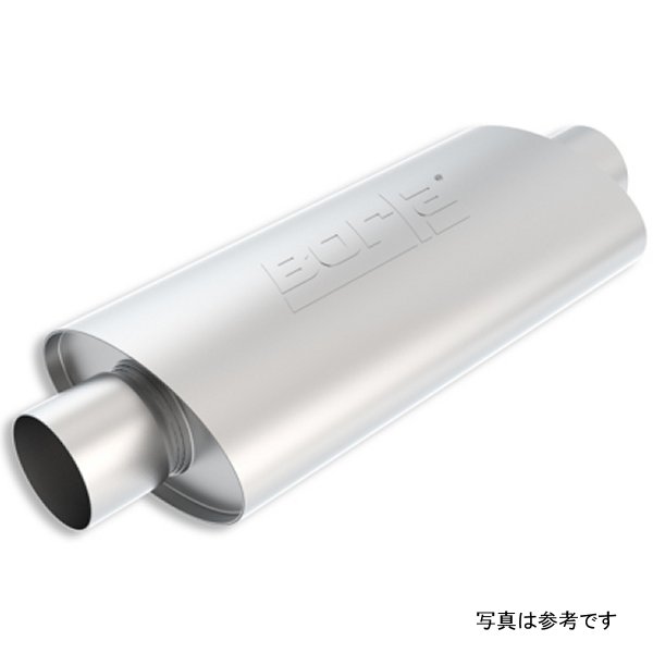 XR-1 Racing Sportsman 4in Inlet/Outlet Center/Center オーバルマフラー-4.5in Diameter x 12in Length