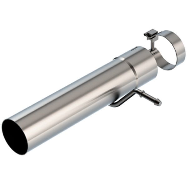 20-22 Chevrolet/GMC Silverado/Sierra 6.6L T-304 ステンレススチール Extension Pipe - Brushed