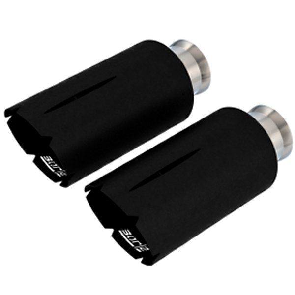 21-24 RAM 1500 TRX 6.2L V8 4WD CCSB 5in. Black Coated Optional Tips - 304SS