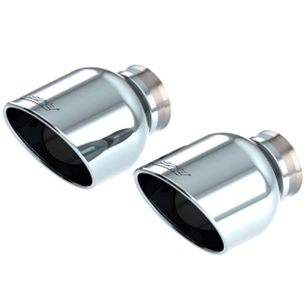 15-24 Dodge Charger V8 / 2023 Chrysler 300C T-304 SS Tips 5in Outlet - Bright Chrome