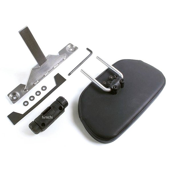 バックレスト CarbonFX 13年以降 BMW R1200GS LC、R1250GS アドベンチャー パイピング:黒