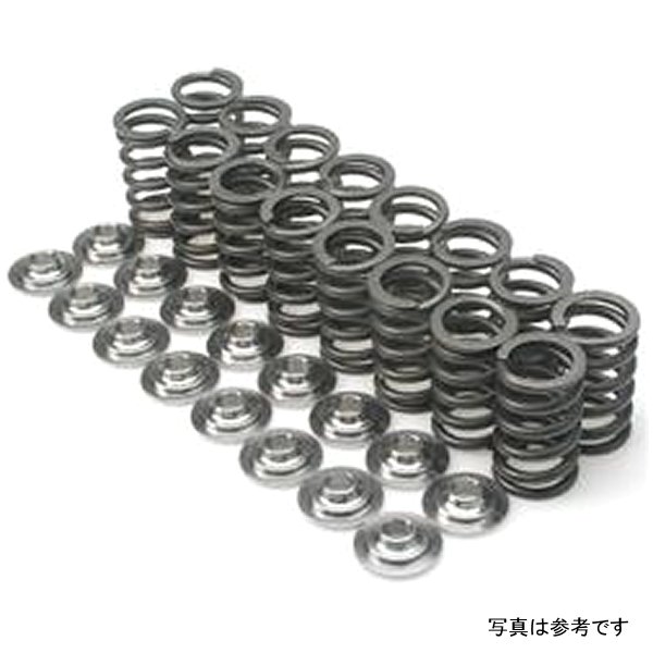 Honda H22-High Mileage Street Dual Spring & Steel Alloy リテーナーキット