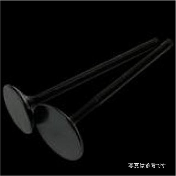 Honda/Acura B18C/B16A/B17A 28mm Black Nitride w/Flat Face エキゾーストバルブ