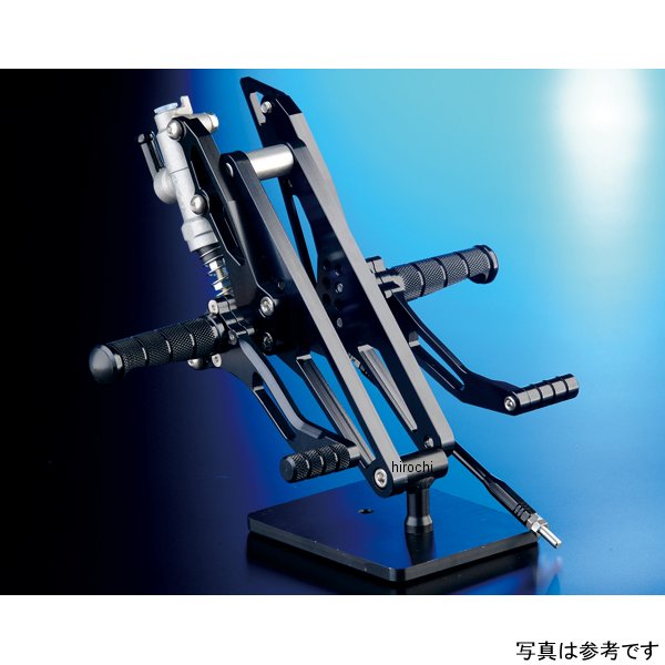 ナイトロレーシング バックステップキット マスターシリンダ有り GSX1100S ファイナル 黒