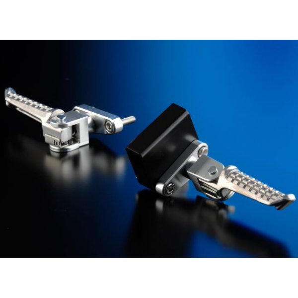 ナイトロレーシング タンデムステップ ブラケットキット タイプ2 タンデムバー付 GPZ900R、GPZ750R シルバー