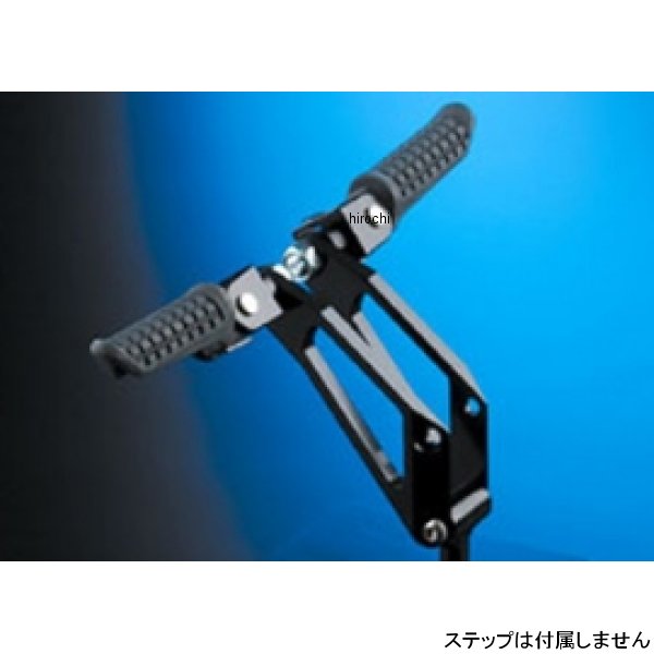 ナイトロレーシング タンデムステップブラケットキット タンデムバー無し ブラック 黒