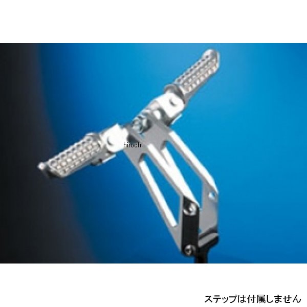 ナイトロレーシング タンデムステップブラケットキット タンデムバー無し シルバー